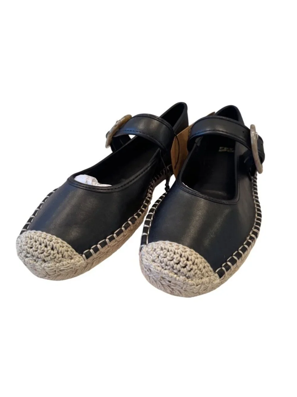 Frye & Co. Jatani Size 8.5 Mary Jane Flats NWB Black Buckle
